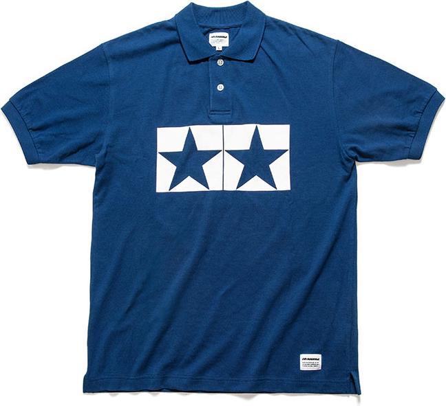 Actual product image Tamiya JW Polo Shirt Blue M (M)