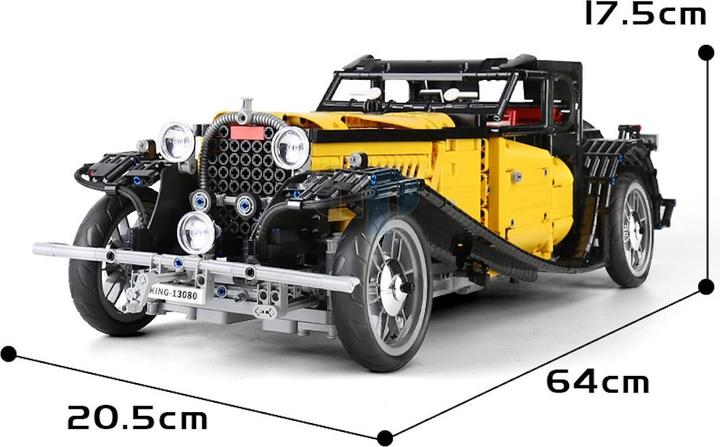 Actual product image Mould King Vintage car 50T