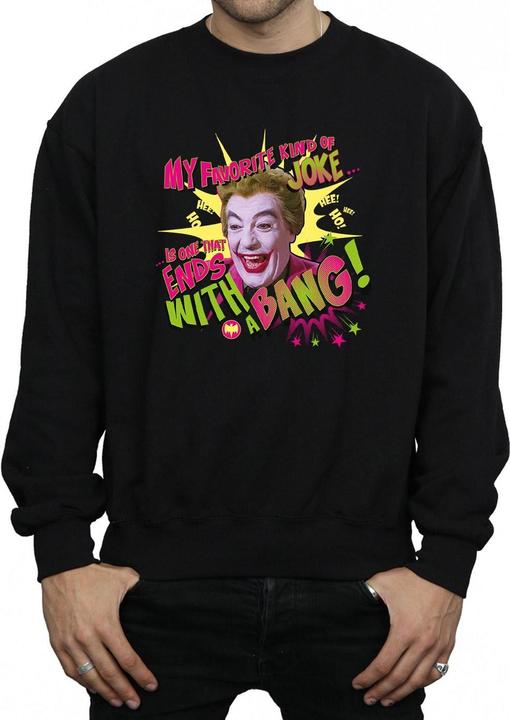 Immagine prodotto Batman TV Series Joker Bang Felpa Uomo (XXL)