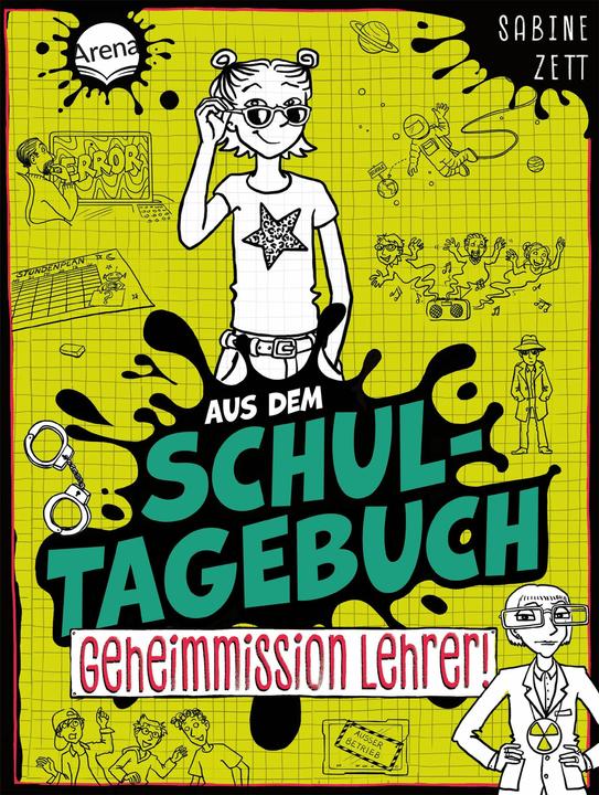 Immagine prodotto Aus dem Schultagebuch (2). Geheimmission Lehrer! (Tedesco, Zettatrice Sabine, Edda Skibbe, 2025)