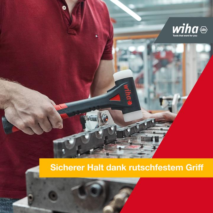 Productafbeelding Wiha FibreBuzz® soft-face hamer terugslagvrij, polyamide slagkop 320 mm | 44598 (740 g)