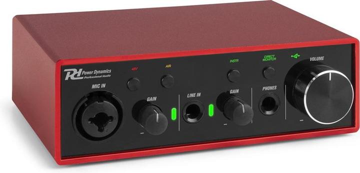 Image du produit Power Dynamics PDX11 USB Audio Interface Solo (USB)