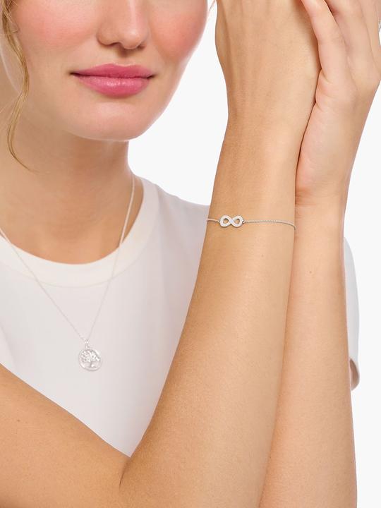 Image du produit Thomas Sabo Bracelet avec pendentif Infinity argent (19 cm, Argent 925)