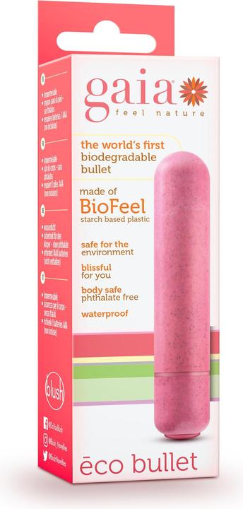 Image du produit Gaia Vibromasseur Eco Bullet â Corail