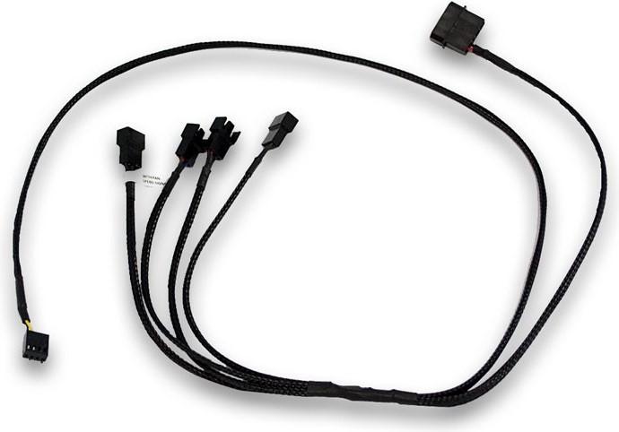 EKWB EK-Cable Y-crossover per ventilatori PWM 4x 4 pin