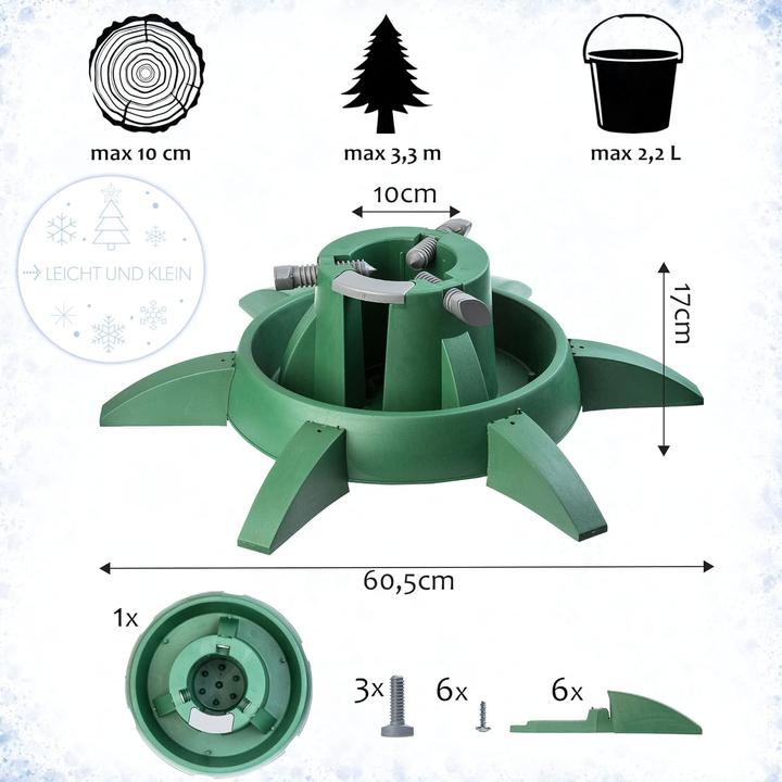 Image du produit Kadax Support pour sapin de Noël