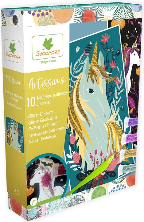 Immagine prodotto Darpeje Unicorni Glitterati Artissimo