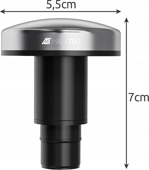 Actual product image Malatec Warming massage head with USB-C charging