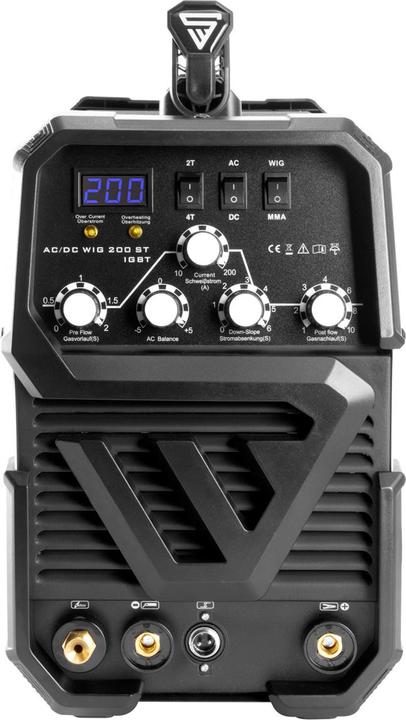 Produktbild Stahlwerk Kombi Schweissgerät AC/DC WIG 200 ST IGBT Vollausstattung 200 Ampere