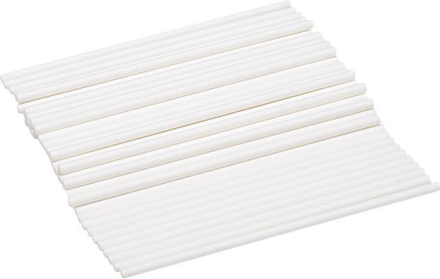 Actual product image Patisse Bâtonnets Cake Pop blanc 50 pièces 15 cm