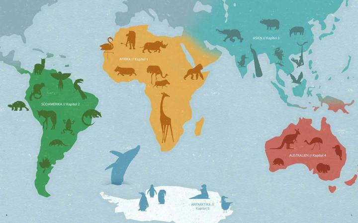 Actual product image Die Welt der wilden Tiere (German, Dieter Brown, 2014)