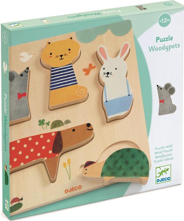 Produktbild Djeco Woodypets (5 Teile)
