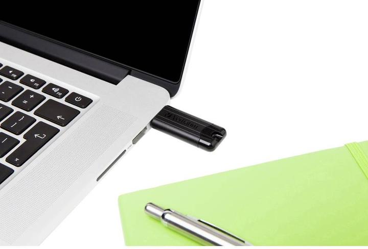 Actual product image Verbatim PinStripe (256 GB, USB 3.0, USB-A)