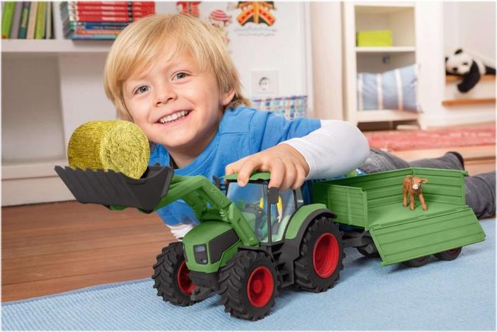 Actual product image Schleich Tractor with trailer
