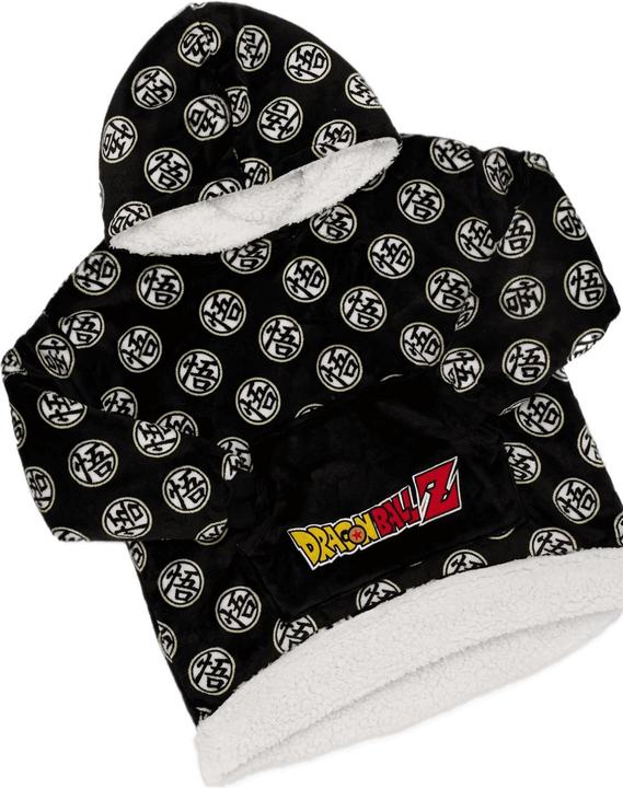 Immagine prodotto Dragon Ball Z Coperta con cappuccio per bambini/ragazzi VUddie Oversize (Taglia unica)
