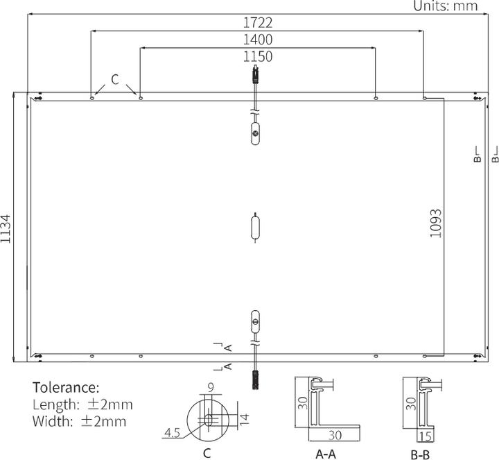 Image du produit Longi Solar LR5-54HTB Panneau solaire 435 Hi-Mo6 HPBC Mono - Full Black (435 W, 20.80 kg)