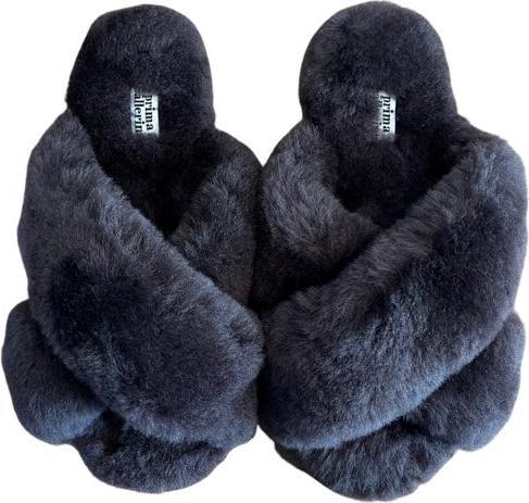 Actual product image Prima Ballerina Lambskin slippers Emma anthracite (41)
