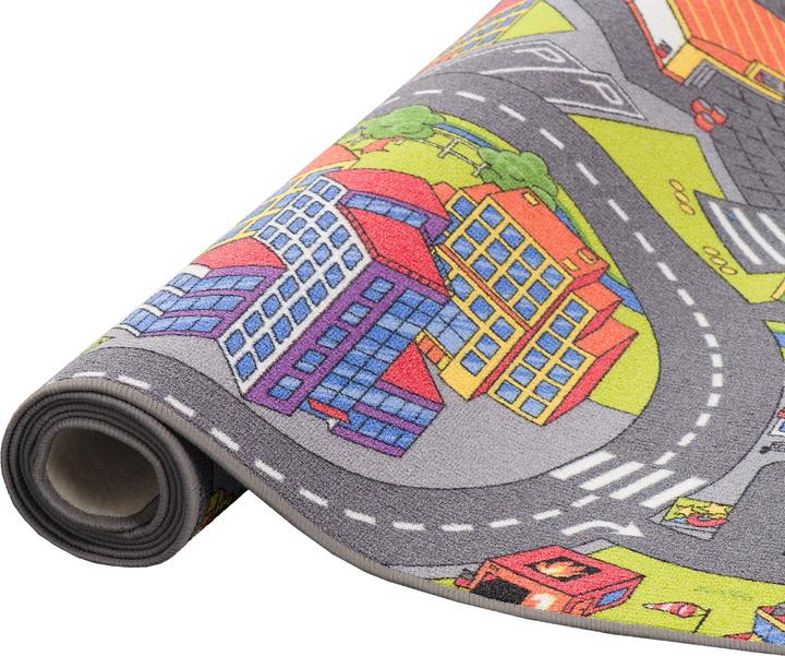 Immagine prodotto Snapstyle Tappeto da gioco per bambini Little Town 3D (80 x 160 cm)