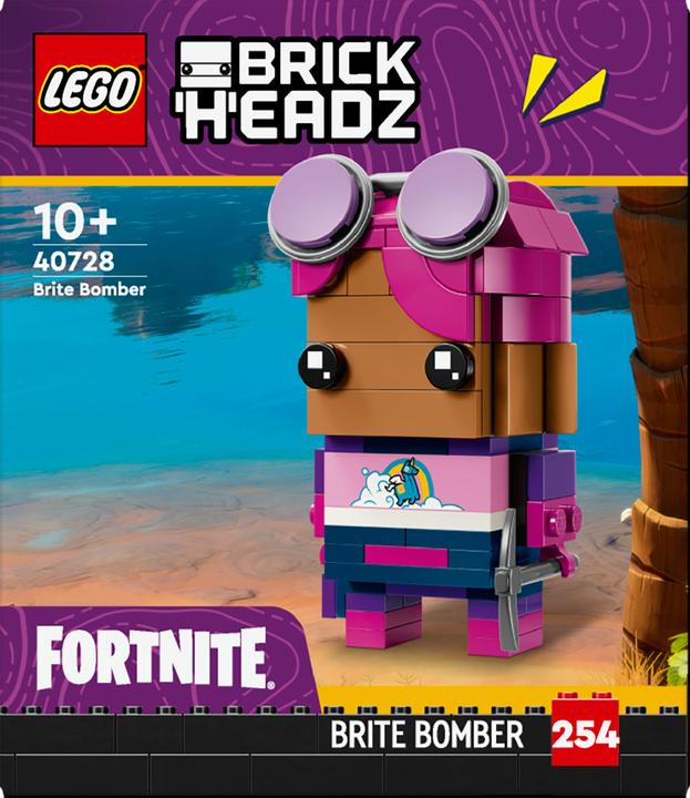 Image du produit LEGO Fortnite Colourbomber (40728, LEGO Brickheadz)