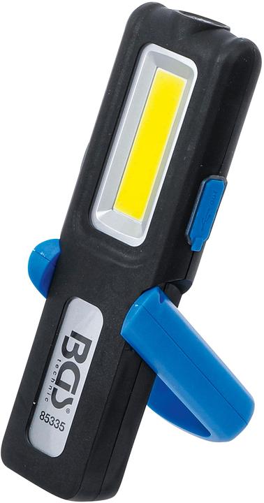 Actual product image BGS COB-LED Work Lamp foldable