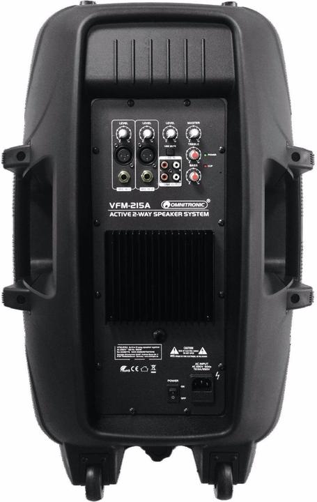 Actual product image Omnitronic VFM-215A (Subwoofer active, 1x 150 W)
