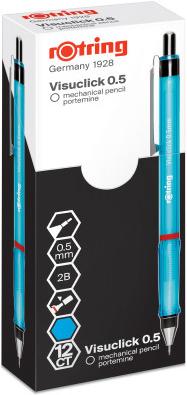 Rotring VISUCLICK - Feinminenstift (0.50 mm, 2B, 1 x)