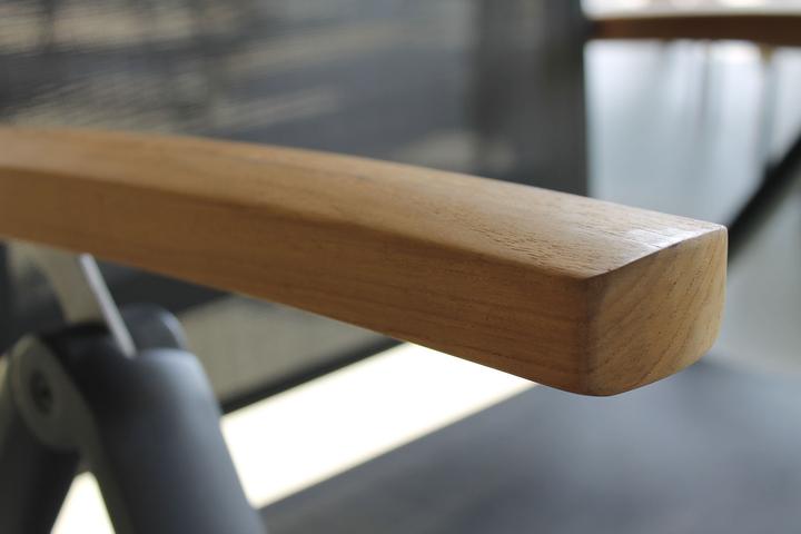 Immagine prodotto Best Sedia pieghevole Cavalese bianco/Teak