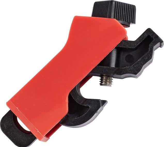 Immagine prodotto Brady Mini chiavistello universale per interruttori, in nylon rinforzato con fibra di vetro, rosso, 12,70