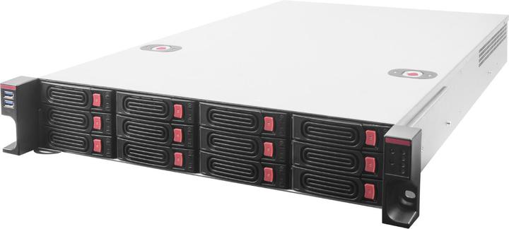 Actual product image Silverstone RM22-312 rackmount server case, 2U, E-ATX