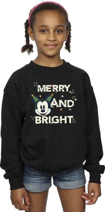 Produktbild Disney Mickey Mouse Merry & Bright Sweatshirt Mädchen (140, 146)