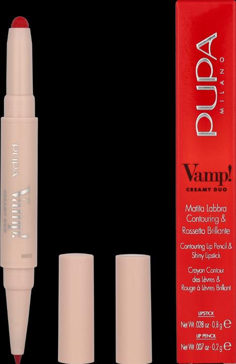 Actual product image Pupa Milano Pupa Vamp! Creamy Duo Cherry Red 11 (012 Cherry Red)