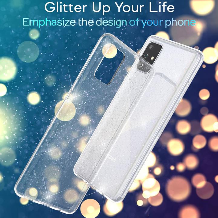 Actual product image Nalia Glitter Case (Samsung Galaxy A51)