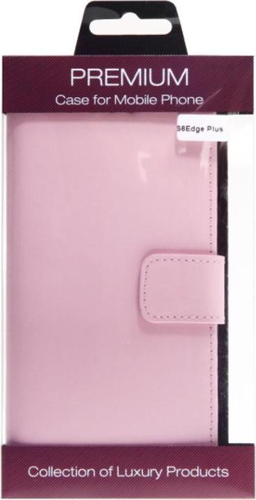 Image du produit OEM Slim Leather Book Case Galaxy S6 Edge Plus rose (Samsung Galaxy S6 Edge+)