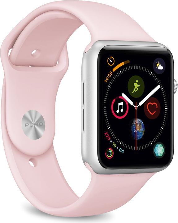 Puro Icône Bande de silicone Montre Pomme 38-40mm (40 mm, Silicone)