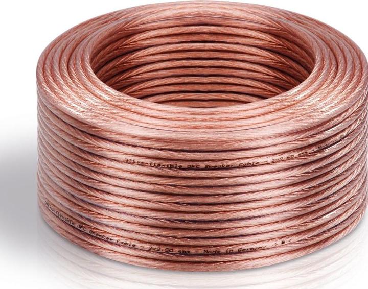 Immagine prodotto HDgear Cavo per altoparlanti OFC (20 m, 2.50 mm².)