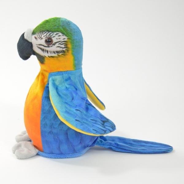 Image du produit Kögler Perroquet en peluche parlant avec micro "Sunny (21 cm)