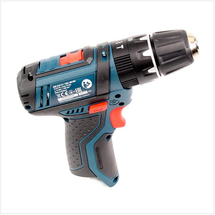 Actual product image Bosch Professional Bosch GSB 10,8-2-LI Battery Impact Drill Solo ( 06019B690E ) + L-Boxx - without battery, without (Rechargeable battery operated)