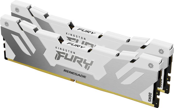 Actual product image Kingston D5 32GB 6800-36 Renegade wh K2 KFY XMP (2 x 16GB, 6800 MHz, DDR5 RAM, DIMM)
