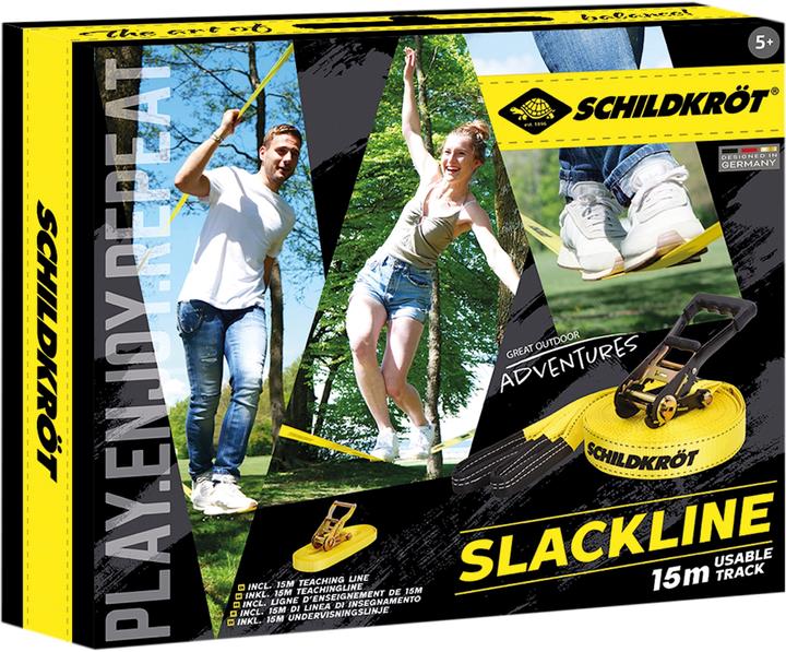 Produktbild Schildkröt Slackline mit Teaching Line (15 m)