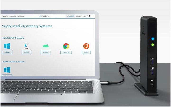 Produktbild Icy Box IB-DK2241AC - USB Type-A 3.0 Multi Dock (USB-B, 11 Ports)