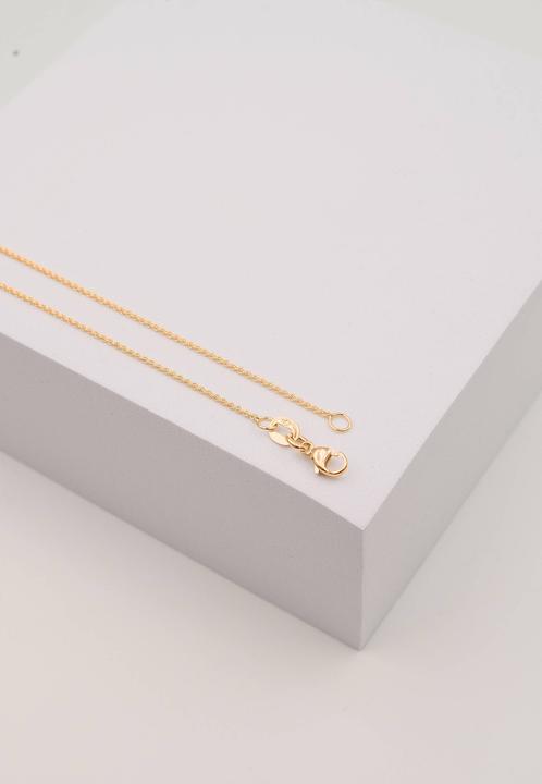 Immagine prodotto Muau Collana con ancora rotonda in oro rosa 750, 1,1 mm, 40 cm (Oro rosa 750/18 carati, 40 cm)