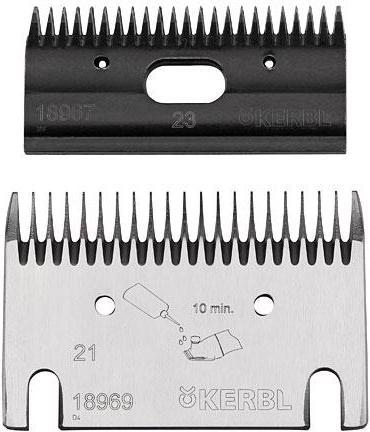 Produktbild Kerbl Schermesser-Set 2123 Zähne