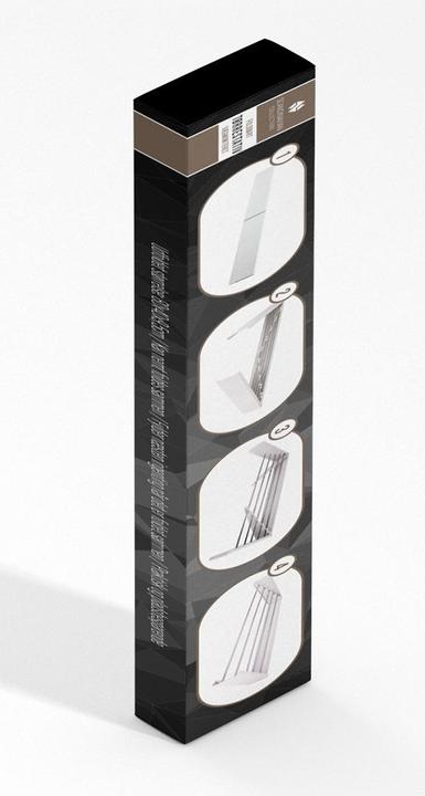 Actual product image Scandinavian Collection Foldable wall-mounted drying rack - 80 x 40 x 9.5 cm