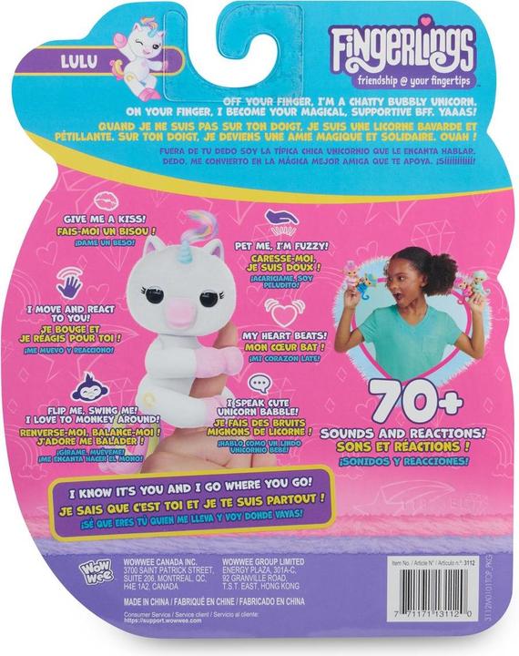 Produktbild Boti Fingerlinge 2.0 Einhorn Lulu