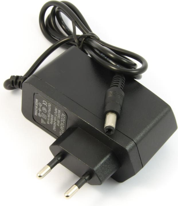 Actual product image Purecrea 9V 1000mA power supply AC/DC adapter 5.5mm/2.1mm plug