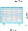 Image du produit Plutoos Filtre pour philips fc9332 fc9331 fc8010/01 fc9555 fc9550 fc9334 fc9333 fc9330 floor hoover ersa
