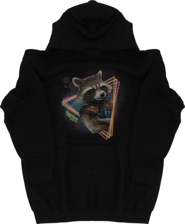 Actual product image Boys Guardians Of The Galaxy Neon Rocket Hoodie (116)
