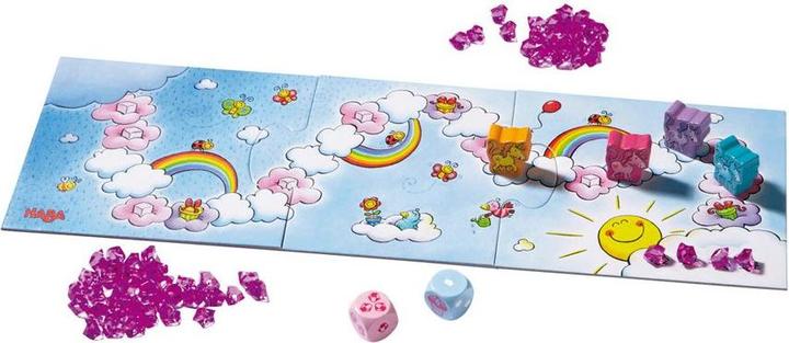 Actual product image Haba Unicorn Glitter Glow (Italian, Spanish, French, Dutch, English)