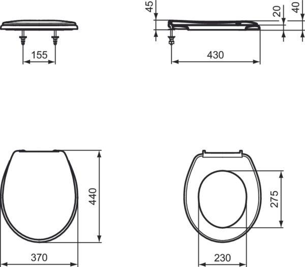 Produktbild Ideal Standard WC-Sitz