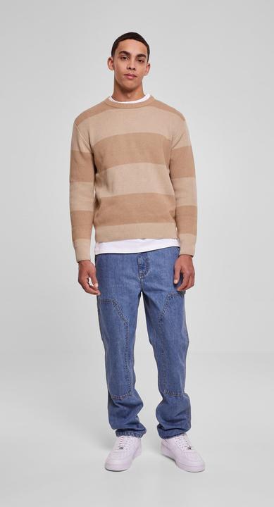 Actual product image Urban Classics Heavy Oversized Striped Sweatshirt (L)